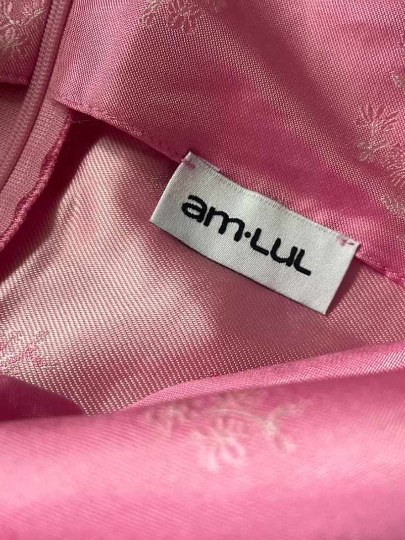 Amlul Eden Dress In Pink — image 5 of 5